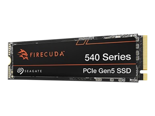 Seagate FireCuda 540 ZP2000GM3A004 - SSD - krypterat - 2 TB - inbyggd - M.2 2280 (dubbelsidig) - PCI Express 5.0 x4 (NVMe) - Self-Encrypting Drive (SED), TCG Opal Encryption 2.01 - med 3 års Seagate Rescue Data Recovery | Datorkomponenter - Hårddisk & Lagring - Interna hårddiskar | GameStuff