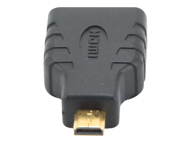 Gembird - Hdmi Adapter - Mikro Hdmi Han Til Hdmi Hun