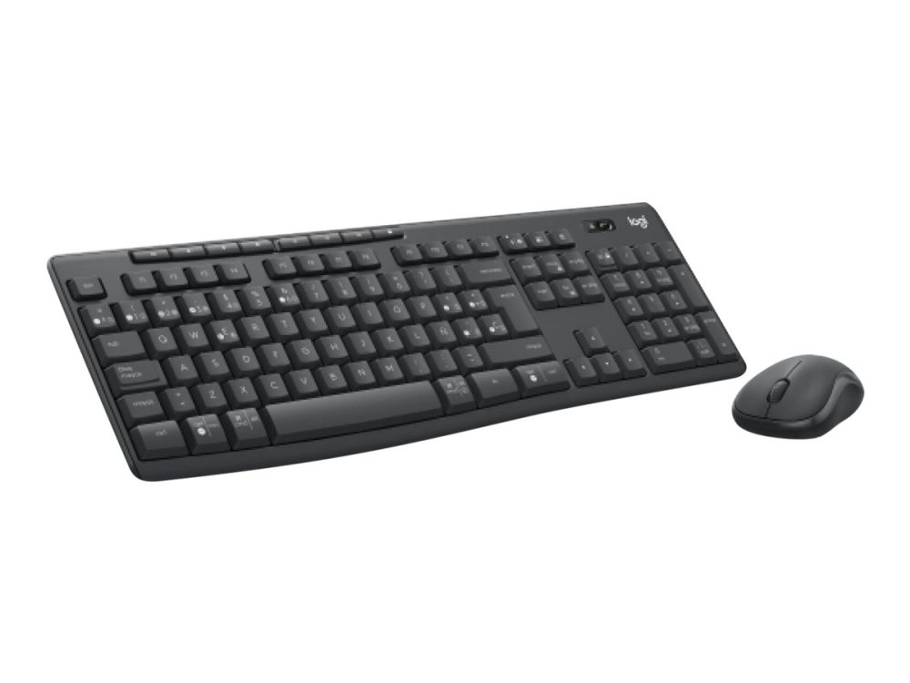 Logitech Mk370 Combo For Business - Sæt Med Mus Og Tastatur - Trådløs - Bluetooth Le - Qwerty - Italiensk - Grafit