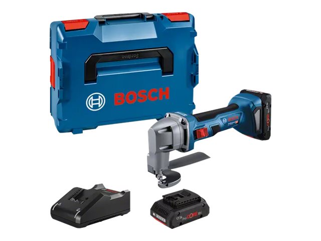 Bosch Pladesaks Gsc 18V-16 E 2X4,0Ah Pc L-Boxx