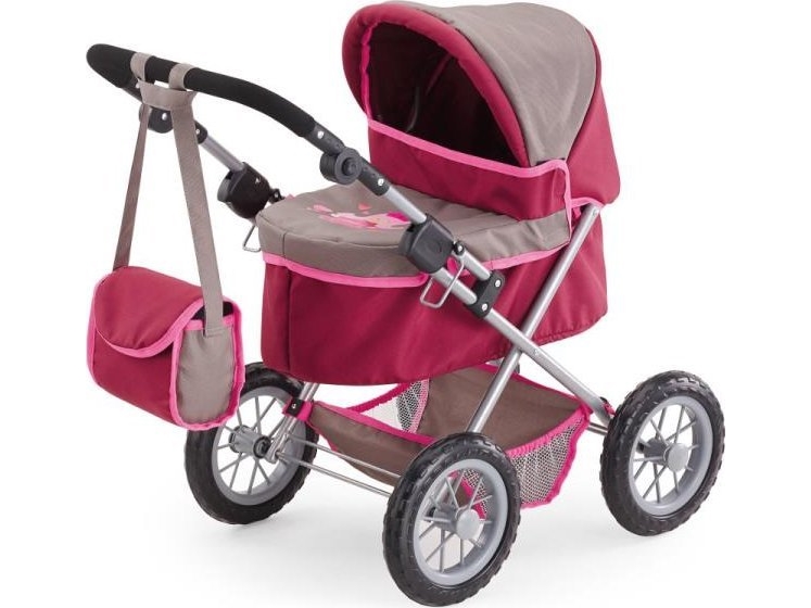Bayer Trendy Dyb Barnevogn C.pink Grå 13078