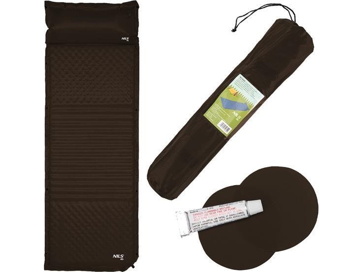Nils Extreme Nc4001 Schwarz Selbstaufblasende Matte Nils Camp