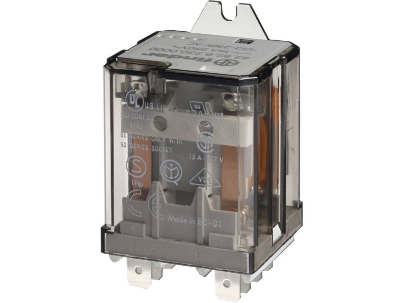 230VAC 16A-250VAC RELÆ 2 VEKSLER | Vitvaror - Vitvaror tillbehör | GameStuff