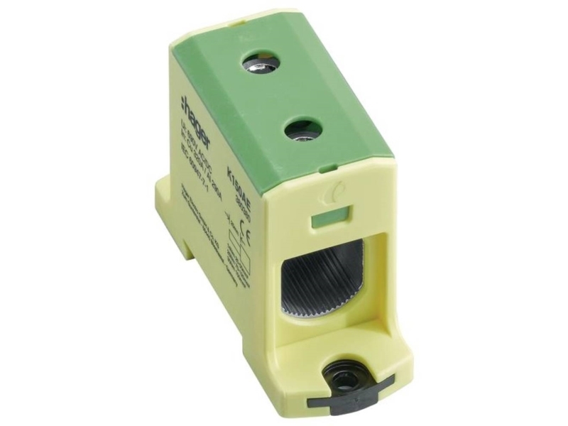 Hager K150ae Anschlussklemme 25-150 Qmm, Grün Gelb (K150ae)