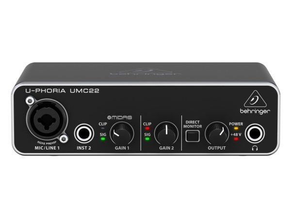 Behringer UMC22 | TV, Ljud & Bild - Högtalare - Högtalarsystem (HiFi) | GameStuff