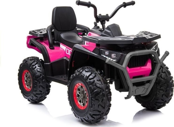 Lean Cars Elektrinis keturratis vaikams Quad XMX607, rožinis blizgus