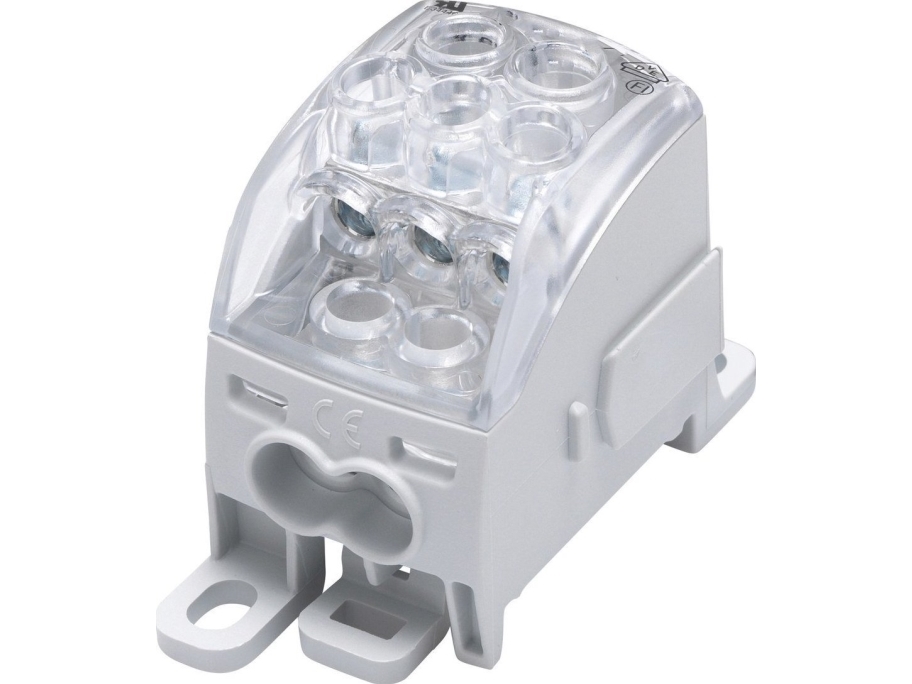 Simet Verteilerblock - Universal Al/Cu Sub 160 (82040) Simblock Grau 81653002