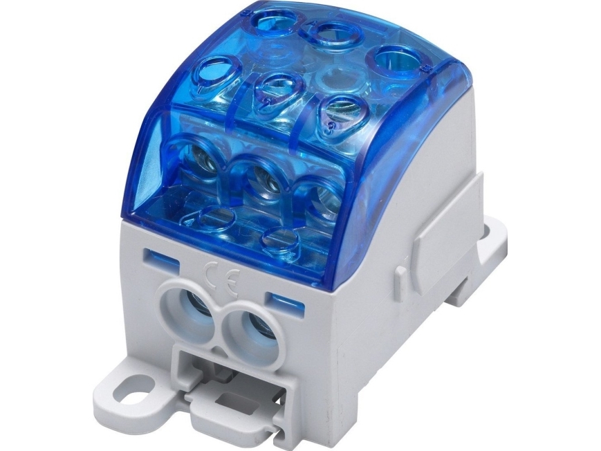 Simet Verteilerblock - Universal Al/Cu Sub 220 (82060) Simblock Blau 81650003