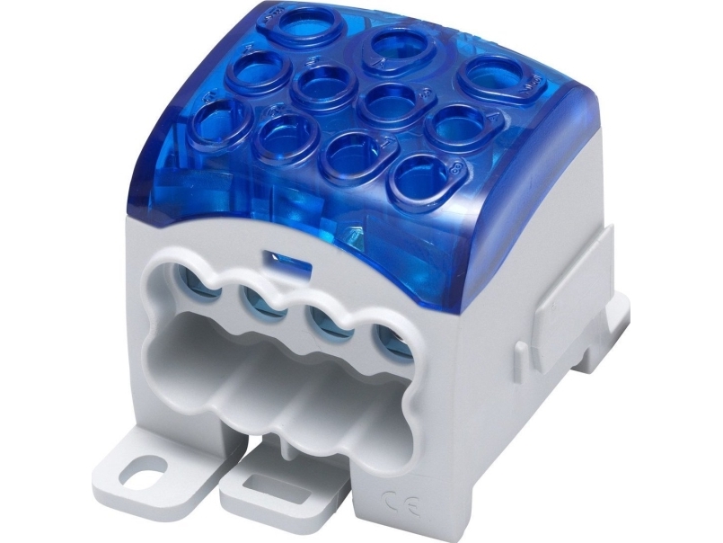 Simblock Verteilerblock Universal Al/Cu Sub 270 (82070) Blau 81655003