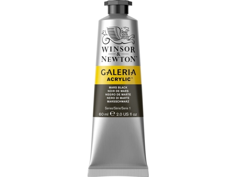 Winsor &amp; Newton Galeria Acrylic 60 ml Mars Black 386