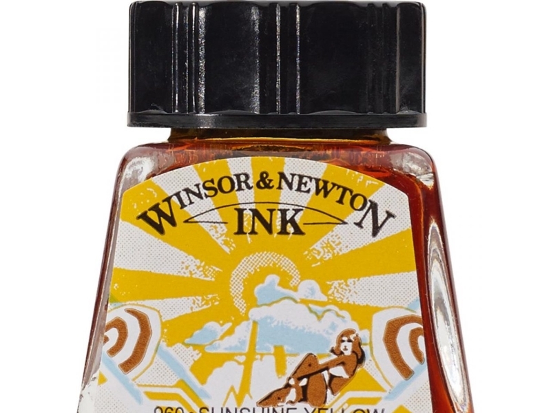 Winsor & Newton 094376899979, Gul, 14 ml, 1 stk, Sunshine Yellow
