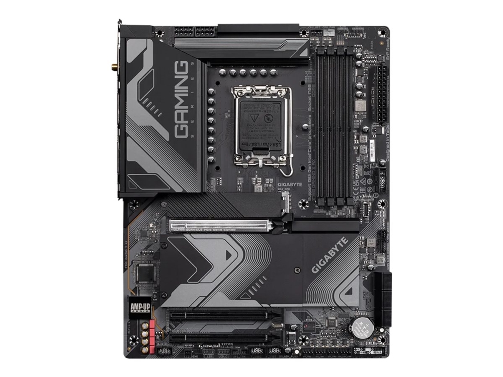 Gigabyte Z790 Gaming X Ax 1.0 Bundkort Atx Lga1700 Sokkel Z790 Chipset Usb 3.2 Gen 1 Usb C 3.2 Gen 2x2 Usb C 3.2 Gen2 Usb 3.2 Gen 2