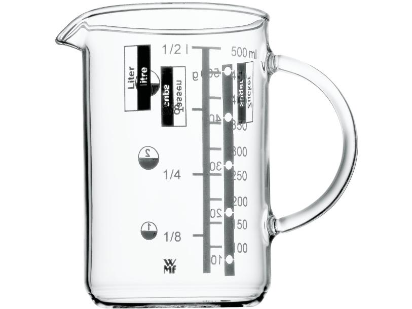 Wmf Gourmet Measuring Jug, Glass, 0.5 L