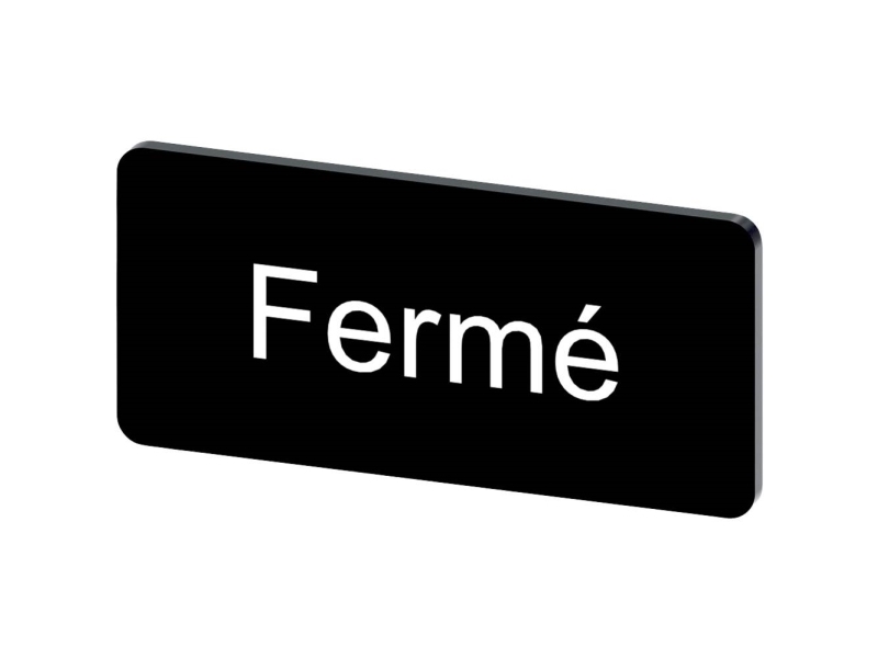 Siemens 3SU1900-0AC16-0GK0 Betegnelsesskilt 10 stk