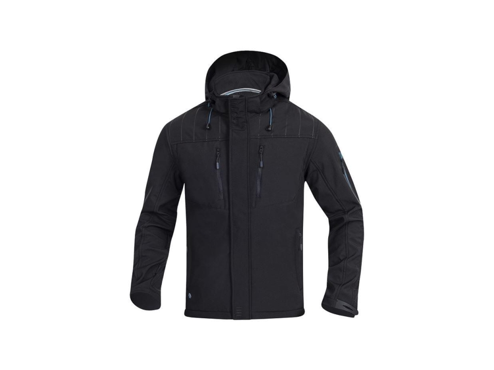 Ardon SOFTSHELL 4TECH H9315 Ardon - moderiktig isolerad funktionsjacka i högkvalitativt material, svart - Svart H9315 XL | Kläder & Säkerhet - Arbetskläder - Softshell Jackor | GameStuff