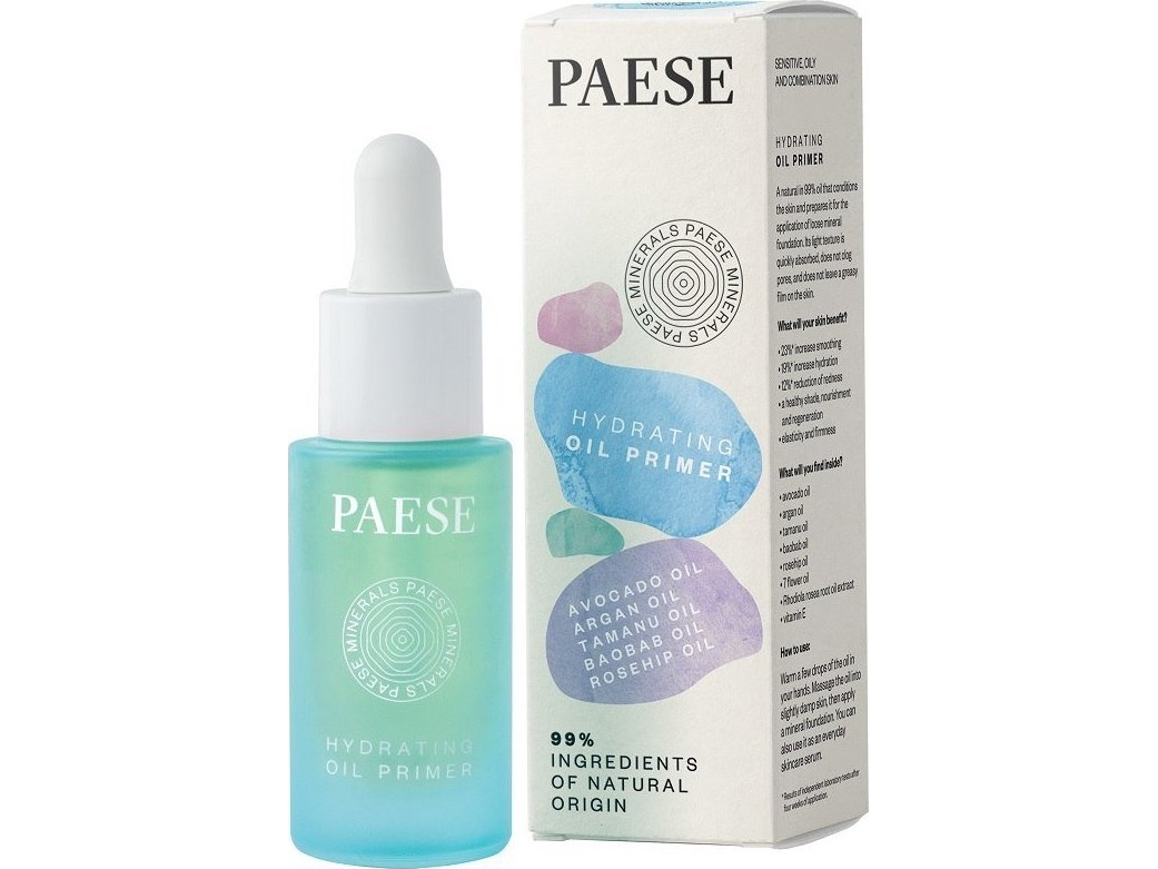 Paese Hydrating Oil Primer 99% Natural Origin Ingredients