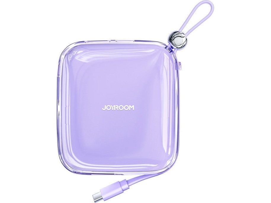 Powerbank Joyroom JR-L004 Jelly 10000mAh, USB C (violetinė)