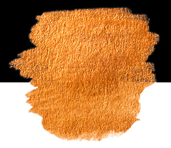 Finetec Premium Perlemorsfarvet Akvarelfarvebakke | Magma Orange