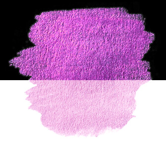 Finetec Premium Irisierende Aquarellfarbe | Aurora Pink