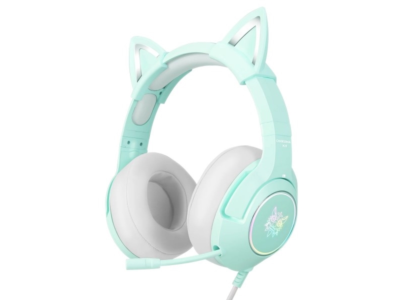 Gaming Headset Rgb Green