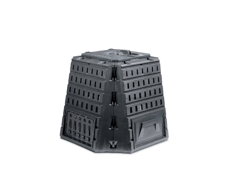 Prosperplast IKBI500C-S411, 500 L, Sort, Plast, 1018 mm, 1018 mm, 844 mm