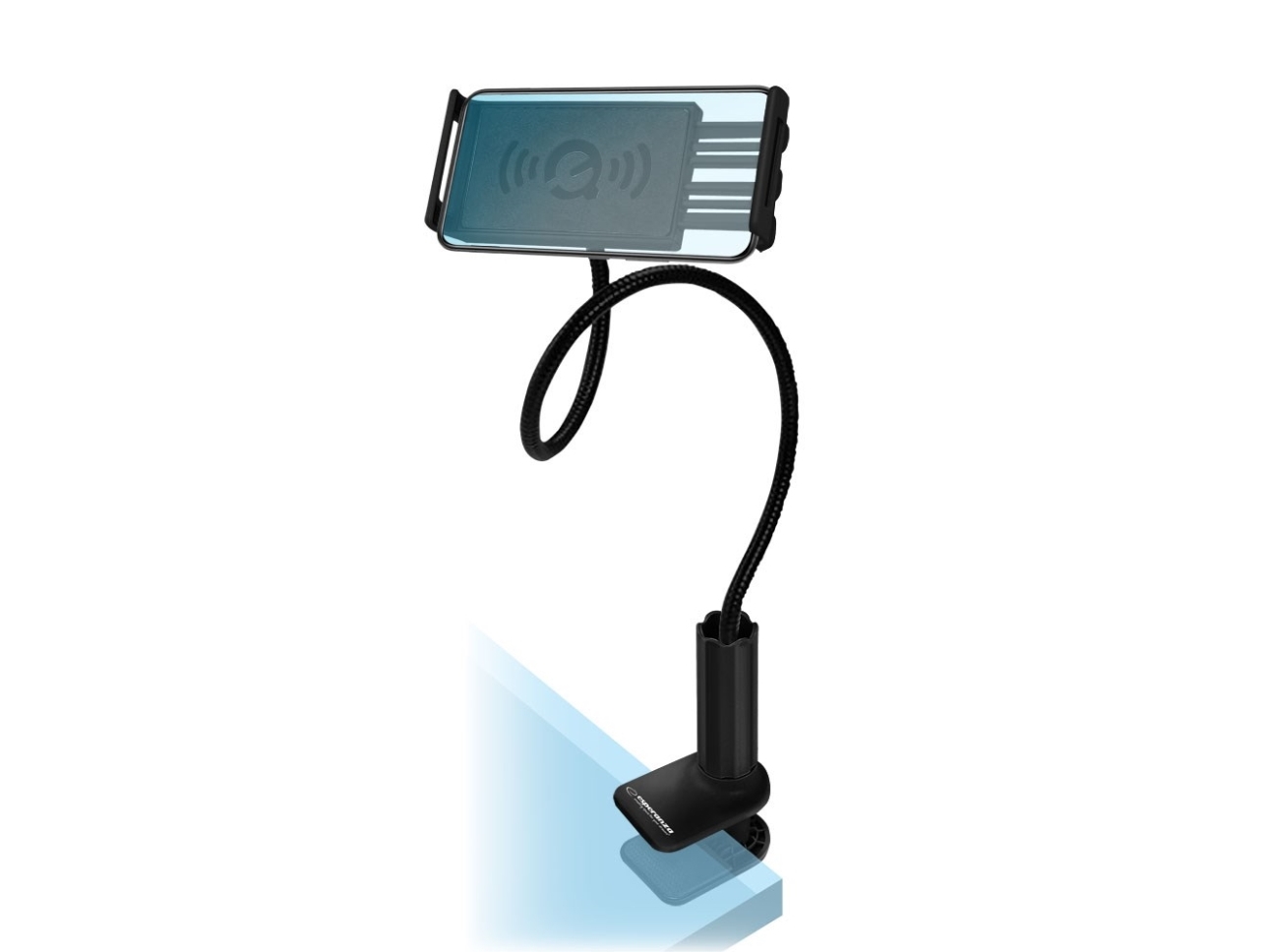 Esperanza EMH142 skrivebords-holder til telefoner eller tablets