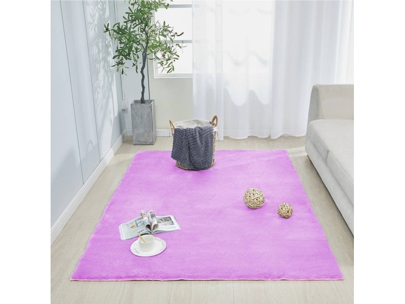 Billede af Strado Living Room Tæppe Rabbit Strado 120X160 Lavender (Violet) Universal