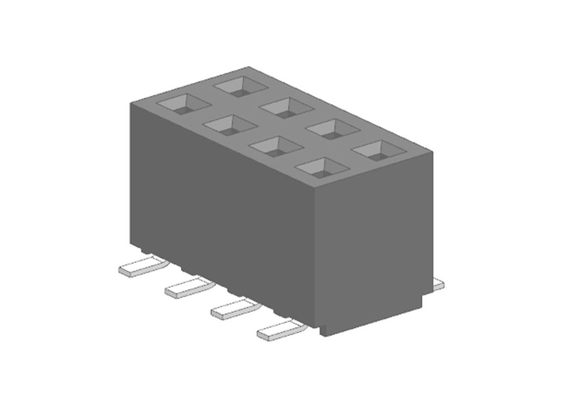 Molex Indbygningsbøsningsliste (Standard) Samlet Antal Poler 16 Rastermål: 2.00 Mm 873401624 1 Stk Tube