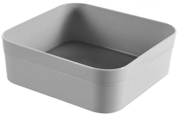 Opbevaringsboks Curver, grå, 50 x 150 x 150 mm