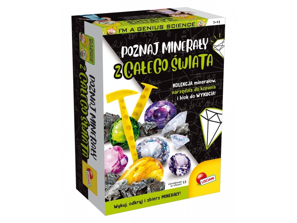 Lisciani I'm A Genius Mineralien Erforschen