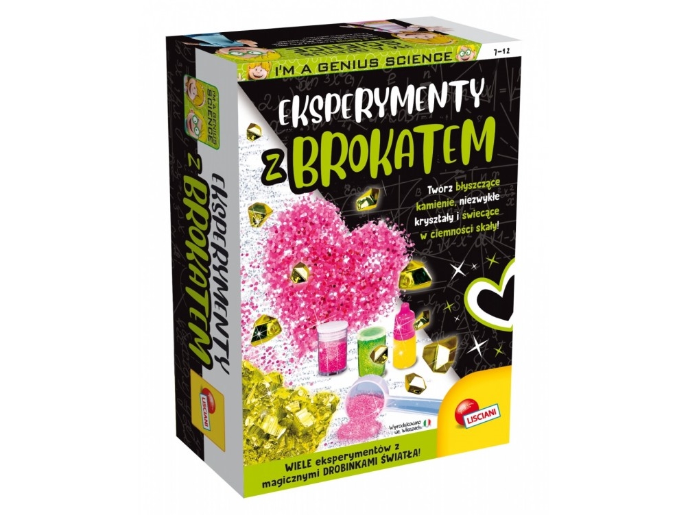 Ich Bin Ein Genie Wissenschaftliche Experimente Mit Glitzer Pl100194 Lisciani