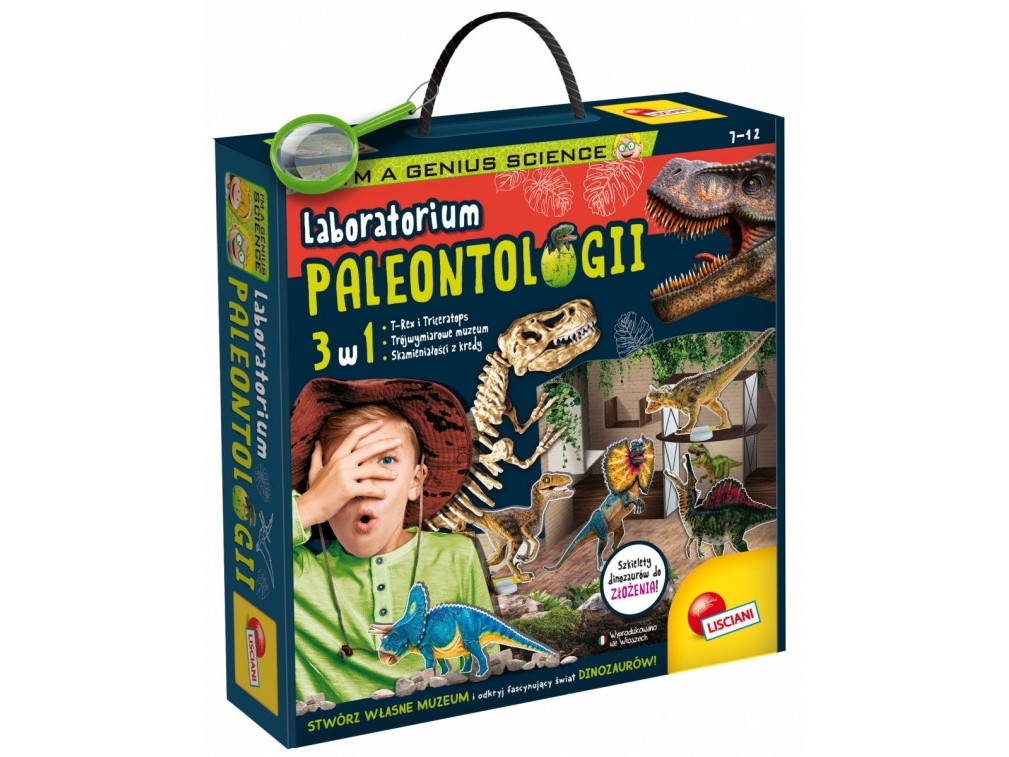 Lisciani Wissenschafts-Set Im A Genius - Laboratorium Paläontologie