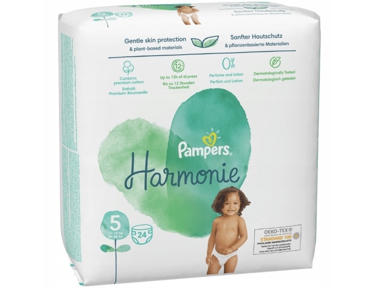 Pampers Harmonie, Size 5, 24 Pcs, Diapers, 11Kg-16Kg, 81754113