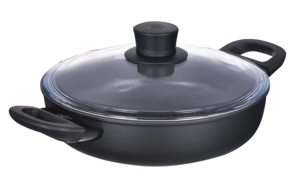 Ballarini 75002-922-0, Rund, Serving Pan, Sort, Keravis, Aluminium, Thermo-Spot