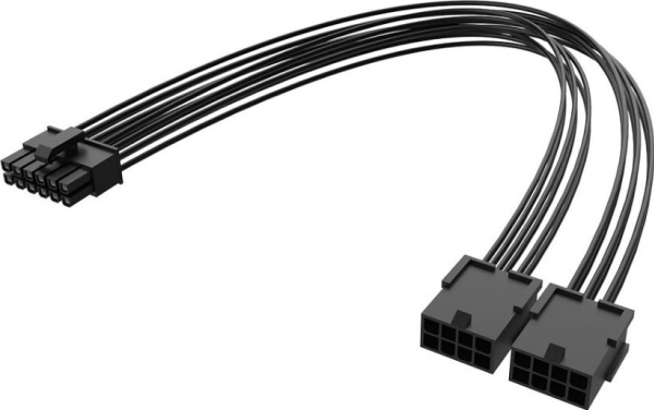 Akasa Pcie 12-Pin Auf Dual 8-Pin Adapter