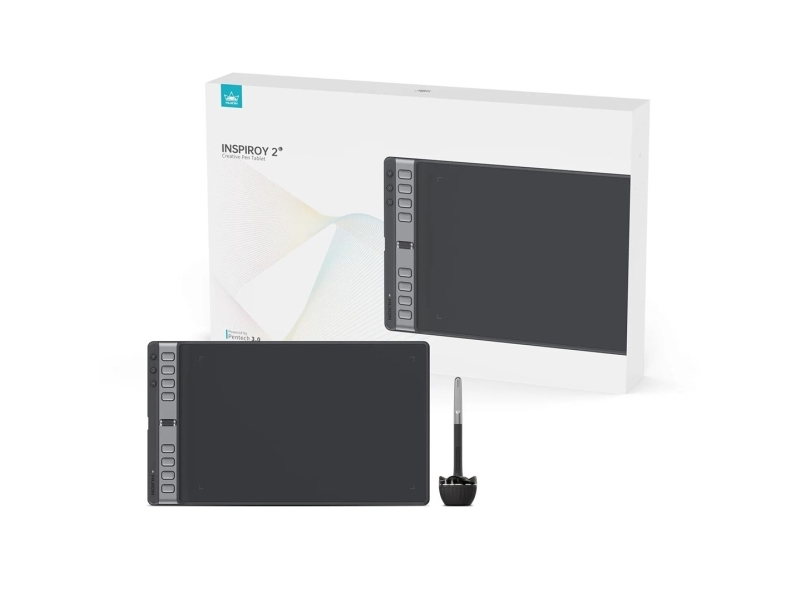 Inspiroy 2L svart grafiktavla (Inspiroy 2L Black) | Datortillbehör - Möss & Tangentbord - Ritbord | GameStuff
