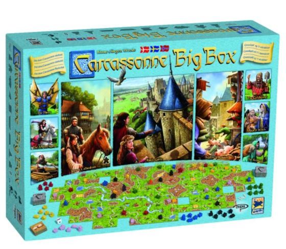 Asmodee Carcassonne - Big Box (Nordic)