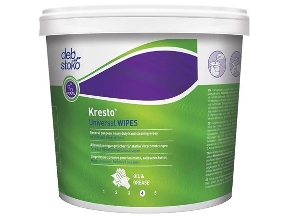 Scjohnson Hand Cleaner Kresto Universal Wipes 150Pcs Sehr Starke Stofftücher, Die Mit Handreinigungsmitteln Imprägniert Sind