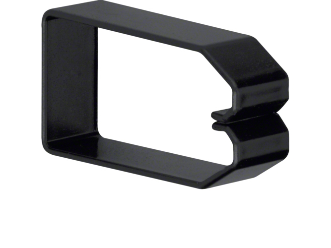 Hager B800403, Sort, Pvc
