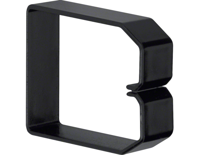 Hager B800603, Sort, Pvc