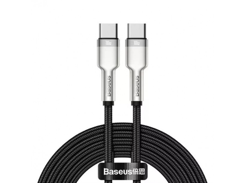 Baseus 6953156202368, 2 M, Usb C, Usb C, Usb 2.0, 0,48 Gbit/Sek., Sort