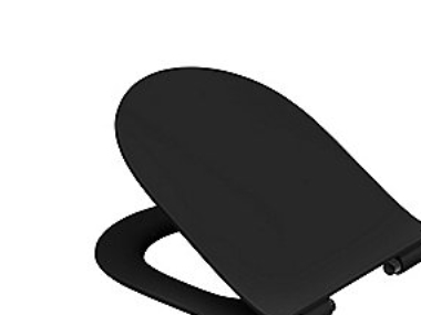 Image Standard II - Image Standard II Toiletsæde m/ Soft Close MAT Sort