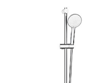 Image duschset 3 strålar - Handduschset 3 strålar Ø110 mm med 1500 mm Superflex duschslang | VVS Artiklar - Badrum - Duschset & Tillbehör | GameStuff