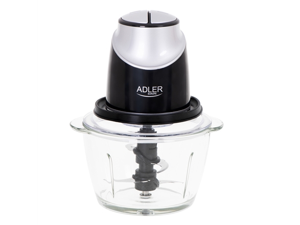 Adler Ad 4082, 1,2 L, Schwarz, Silber, Glas, Edelstahl, Kunststoff, 1,2 M