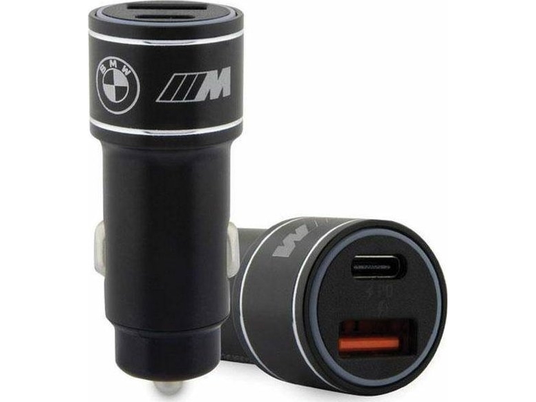 Bmw Charger Bmccmusbck Pd-Qc 3.0 20W Fast Charge Juodos Spalvos M Edition