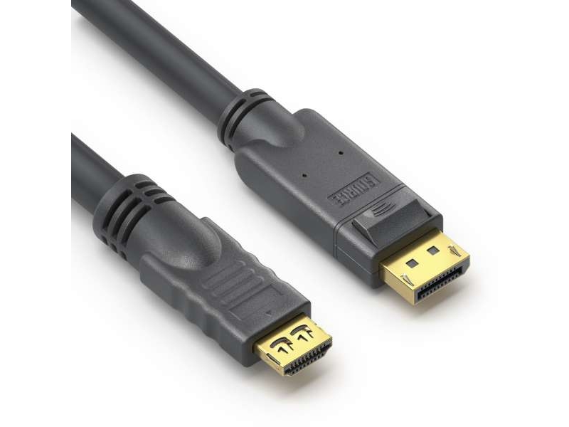 Purelink Pi5110-015, 1,5 M, Displayport, Hdmi, Hanstik, Hanstik, Lige