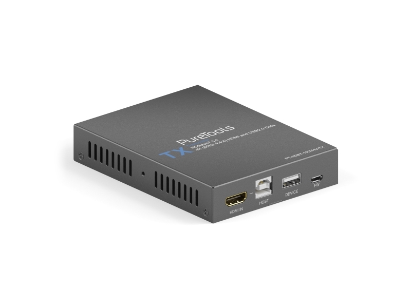 Puretools Pt-Hdbt-1020Hu-Tx, Av-Sender, 100 M, Kabelgebunden, Schwarz, Hdcp