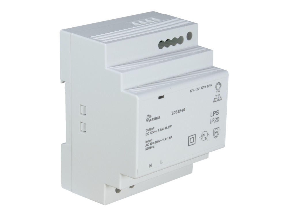 Argus Sds12-90 - Strømforsyning - Ac 100-240 V - 90 Watt