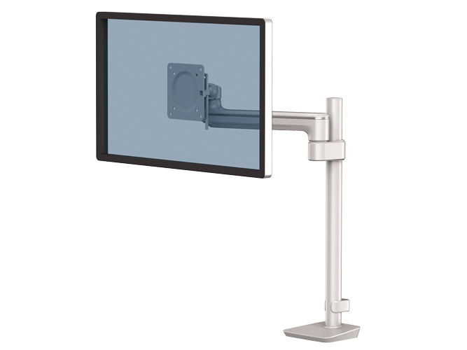 Fellowes Tallo 8613301, Clamp/Grommet, 9 Kg, 101,6 Cm (40"), 100 X 100 Mm, Höhenverstellung, Silber
