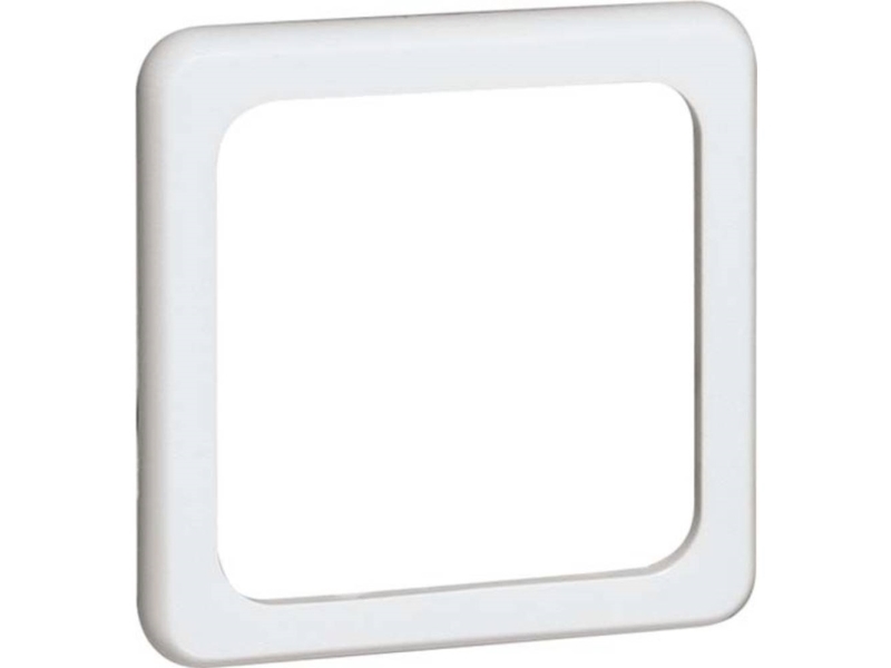 PEHA Standard, enkelmodul afdækningsramme, Horisontale og vertikale, 81x81mm, IP20, creme RAL1013